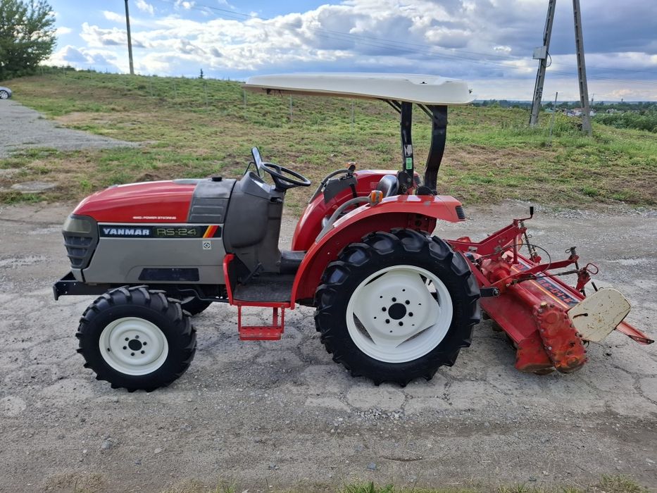 Traktorek japoński 4x4 Yanmar RS 24  wspomaganie rewers śliczny