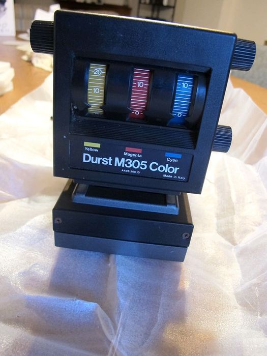 Ampliadores Cor e P&B. Só a cabeça.