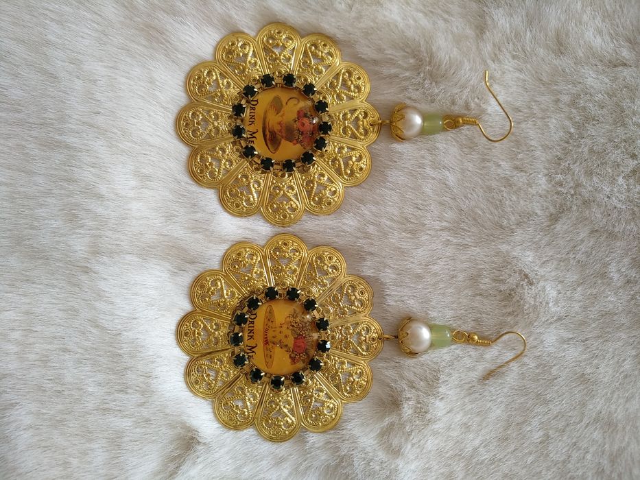 Brincos Artesanais Vintage
