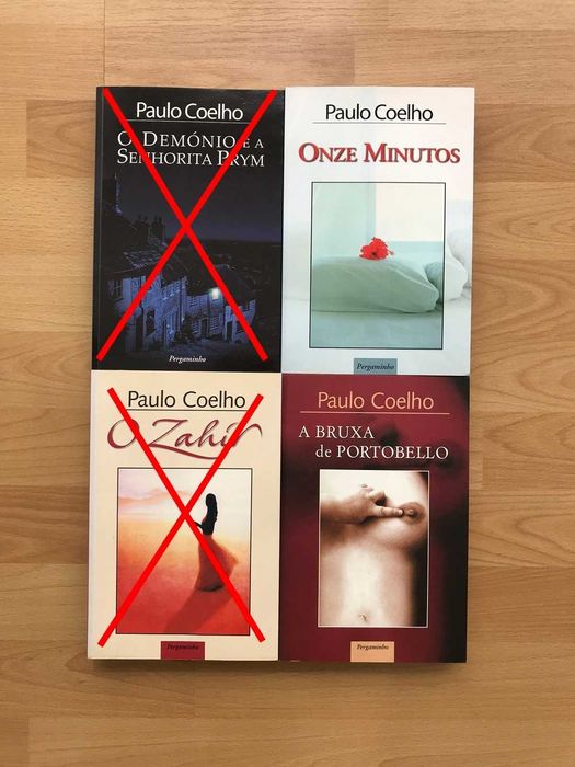 Coleção livros Paulo Coelho