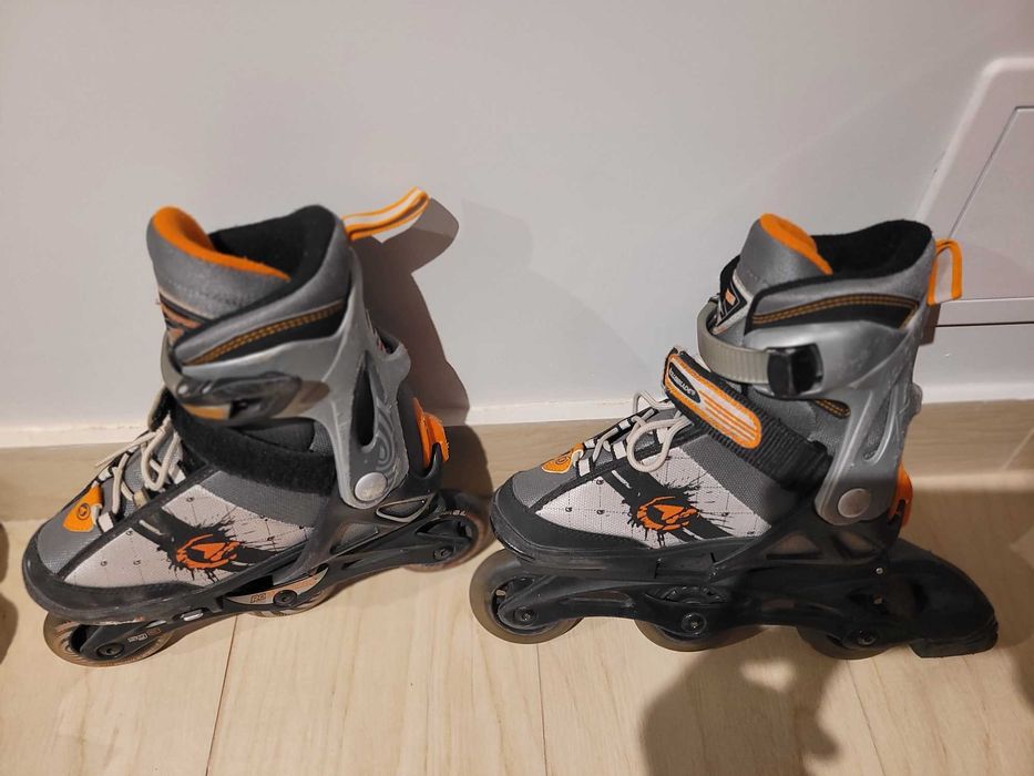 ROLLERBLADE SPITFIRE CUBE Rolki regulowane + kask + ochroniacze