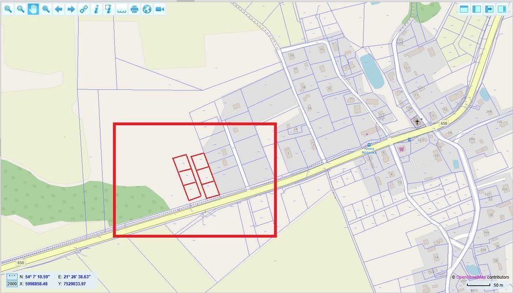 Działka Budowlana w Nowej Różance