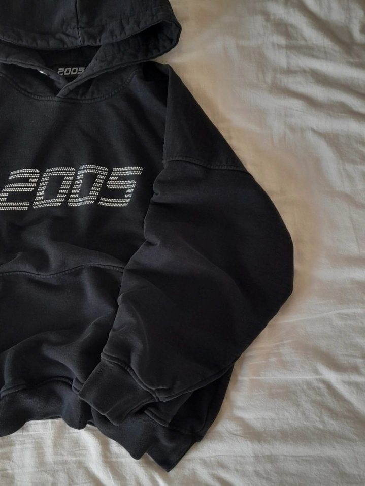 Bluza 2005 signature baggy boxy black hoodie Krosno OLX.pl