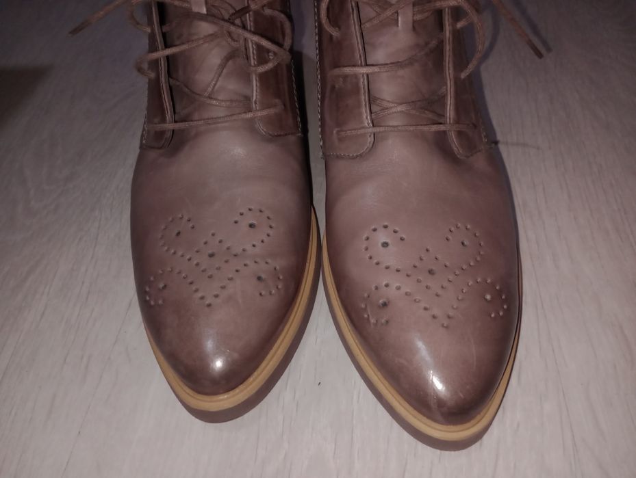 Buty nowe półbuty skórzane Paul Green 40 oxfordy
