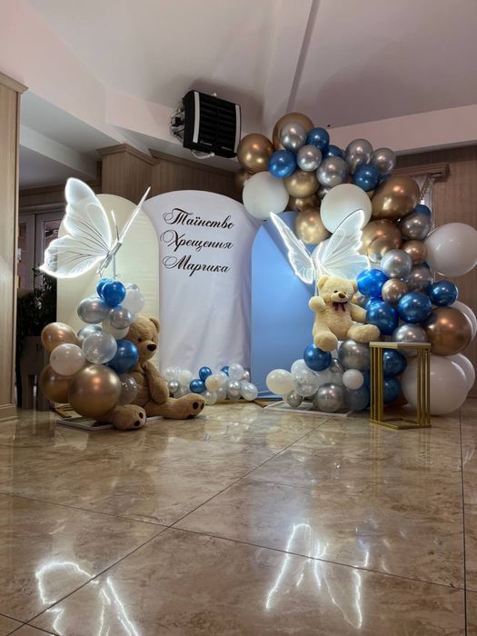 Оренда , виготовлення трендових декоративних метеликів