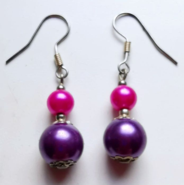 Nowe ręcznie robione kolczyki