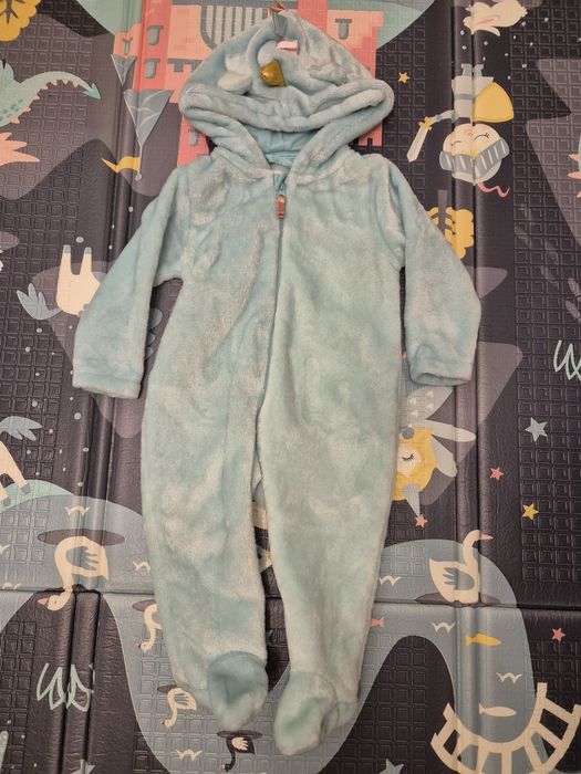 Kombinezon ciepły pajac pajacyk jednorożec Cool Club 74