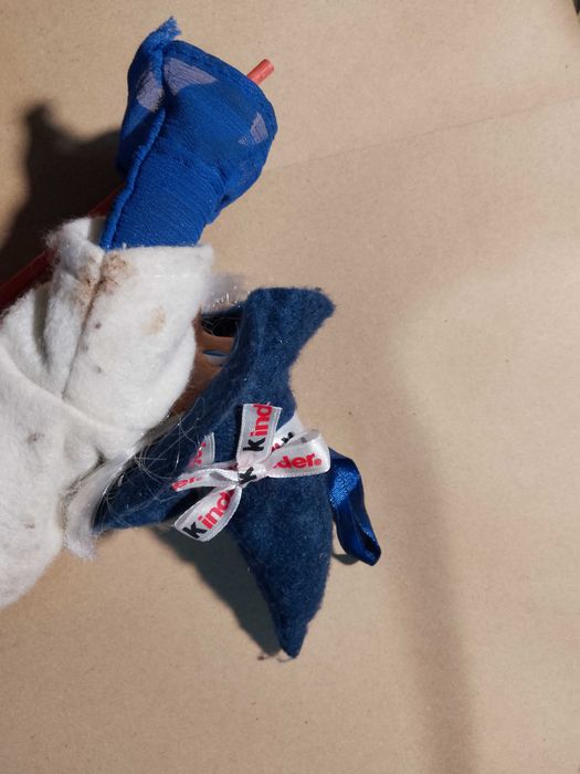 stara baba jaga wiedźma zabawka kinder niespodzianka