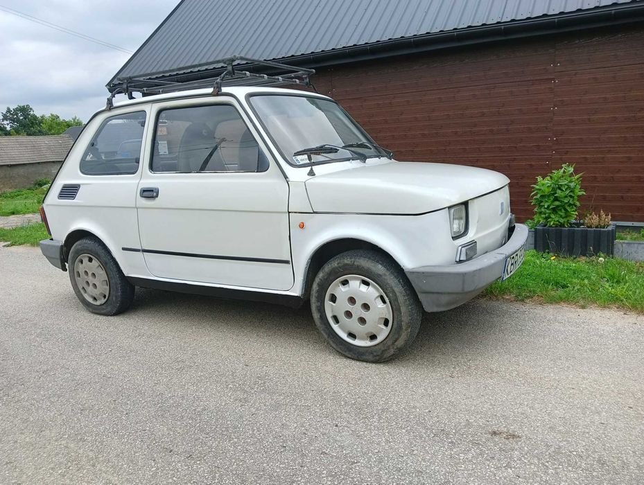 Fiat 126p el 650 maluch fotele lotnicze