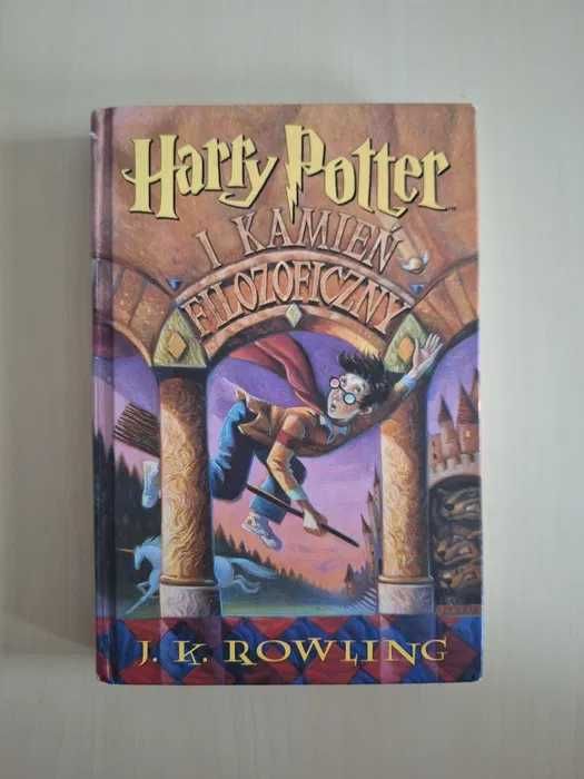 Rowling Harry Potter i Kamień filozoficzny niepoprawione twarda oprawa