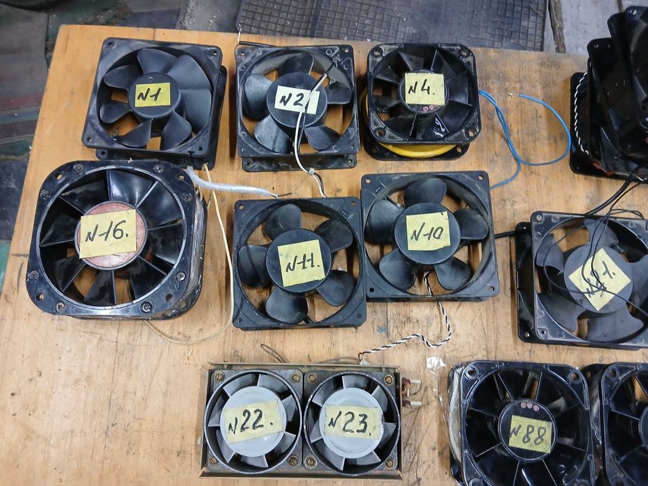 Вентилятор осьовий, 220В