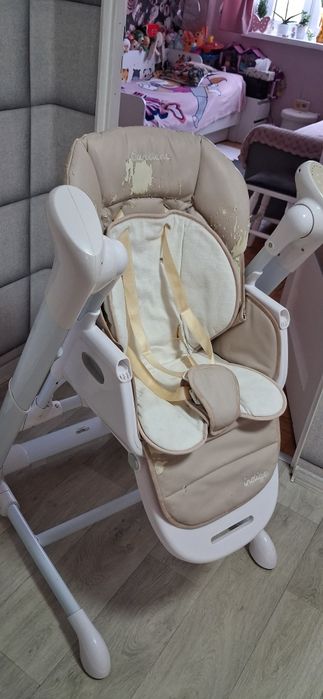 Krzesełko do karmienia plus huśtawka