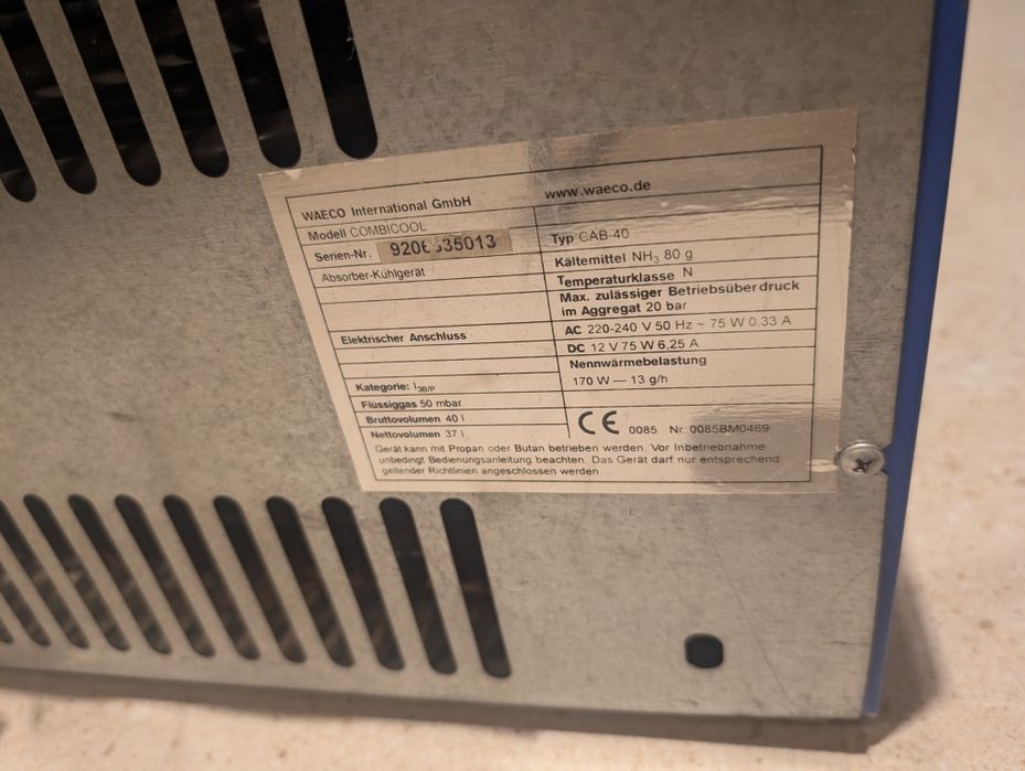 Lodówka turystyczna combicool Waeco