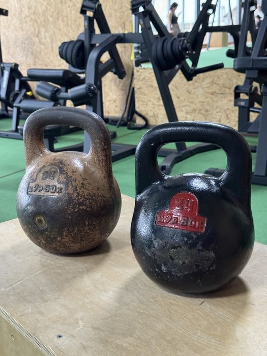 Гирі 24,32 кг по парно