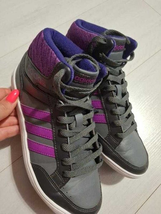 Кеди/сліпони adidas hoops mid