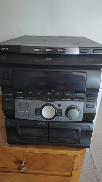mini wieża sony r500