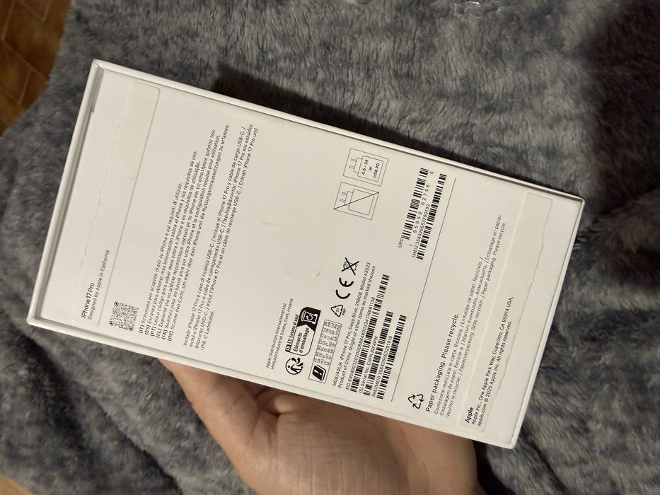 iPhone 17 Pro 256GB Novo