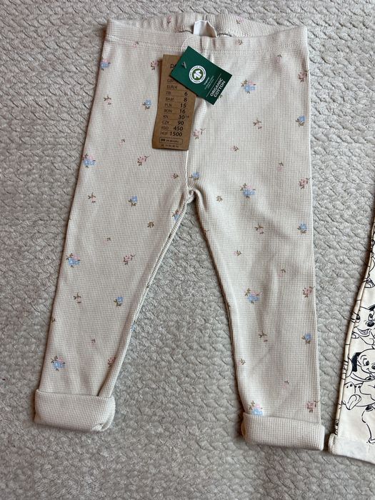 Nowe leggnisy i dresy z dalmatyńczykami 98 organic cotton