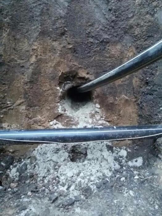 Прокол под дорогой. Горизонтальное бурение