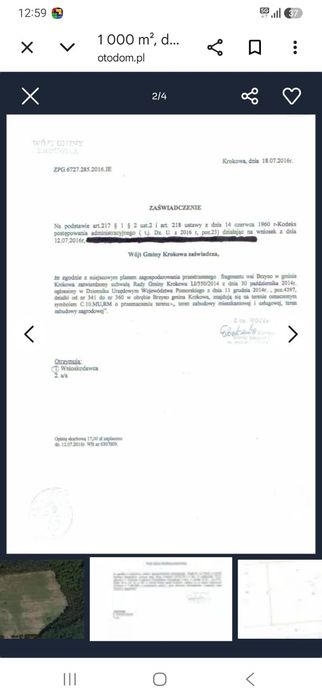 Działki budowlane z warunkami zabudowy