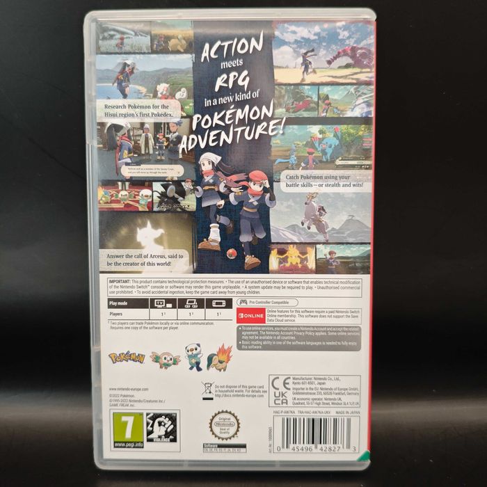 Pokemon Legends Arceus Nintendo Switch