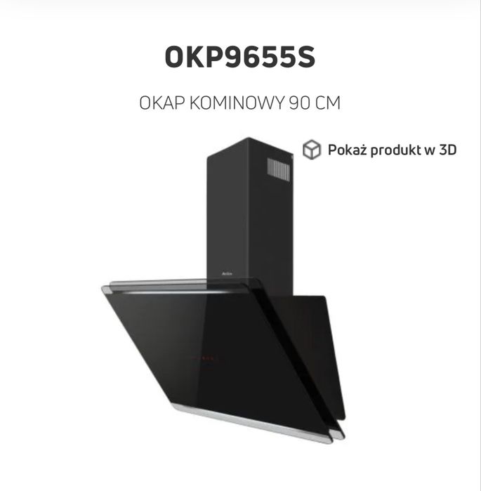 Okap Amica OKP9655S 90cm