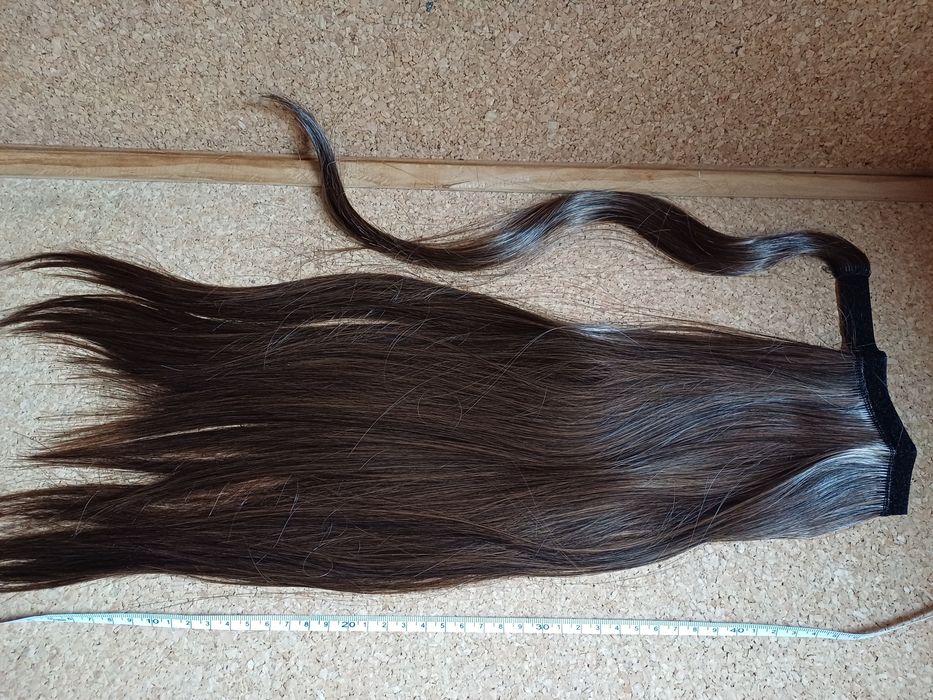 Extensão de cabelo comprido, rabo
de cavalo. Novo.