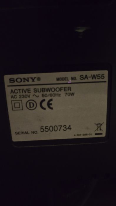Kino domowe SONY 5.1