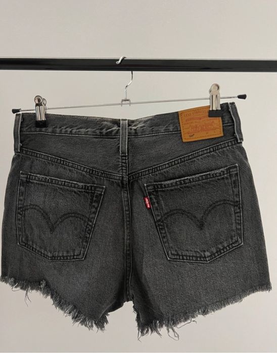 Levis 501 vintage style denim jeans spodenki szorty y2k oversize
