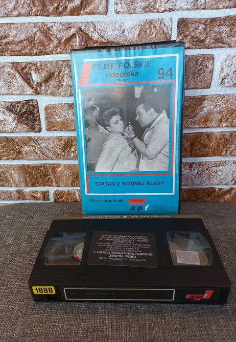 Kasety vhs wideo video.  Szatan z 7 Klasy VHS.  Bdb stan