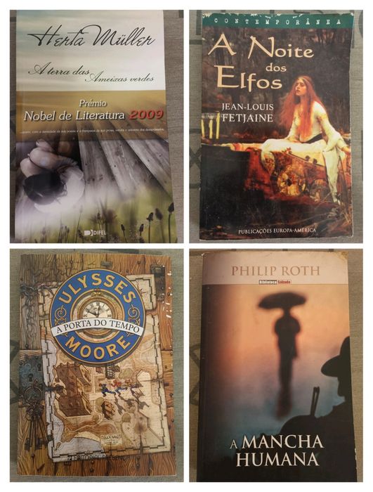 Livros de autores portugueses e estrangeiros