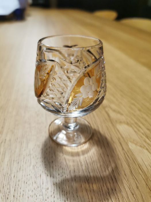 Kieliszki kryształy antyk PRL