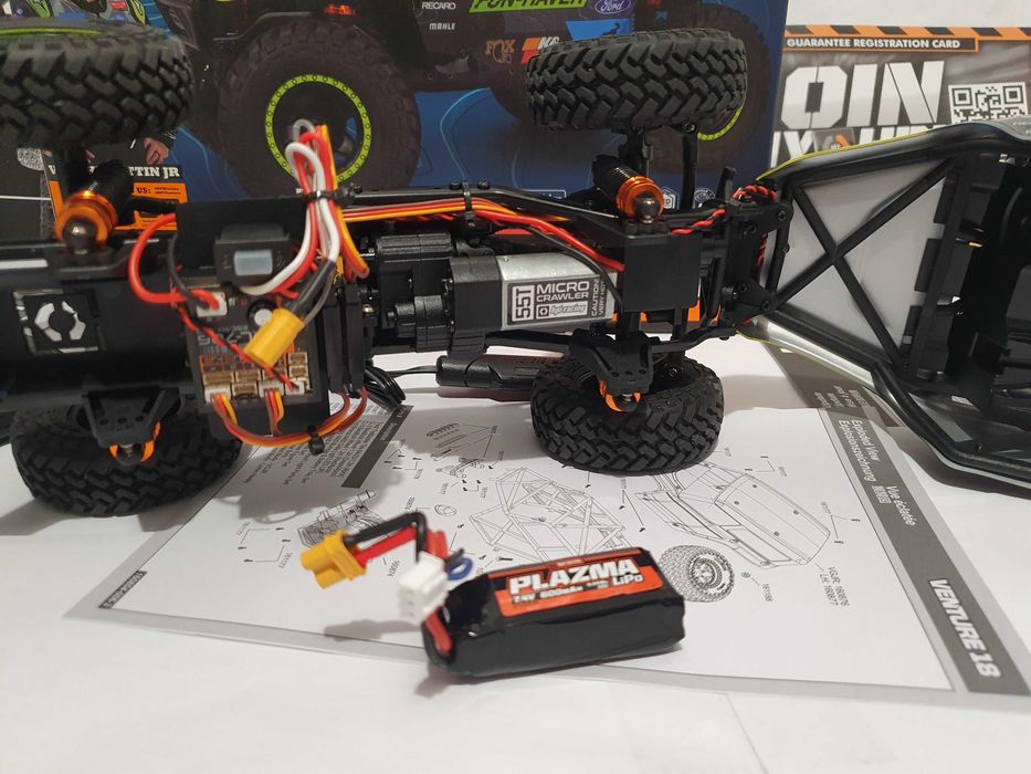 HPI RACING Venture 18 Bronco 1/18 auto zdalnie sterowane RC 2-biegi