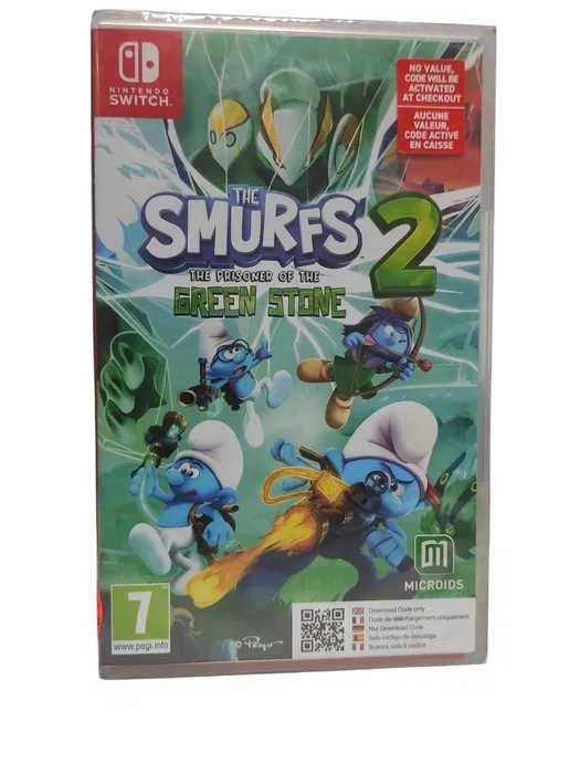 Na Lewara Gra Nintendo Switch The Smurfs 2 The Prisoner of The Green Stone