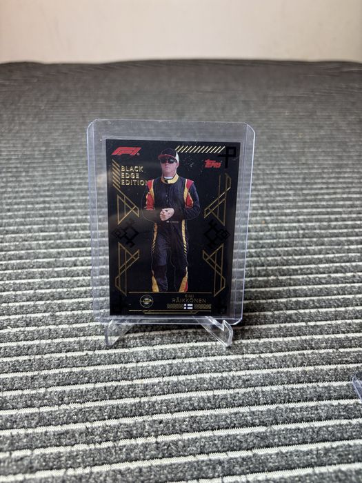 topps turbo attax f1 2026 #300 kimi raikkonen black edge edition rare