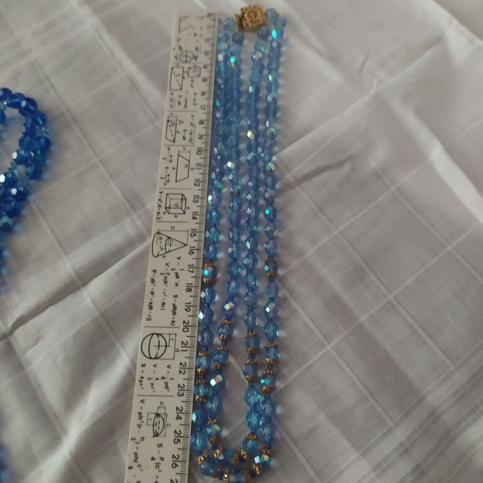 Винтажные сатиновые бусы