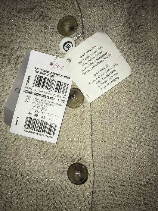 Новый женский пиджак Cerruti 1881 оригинал