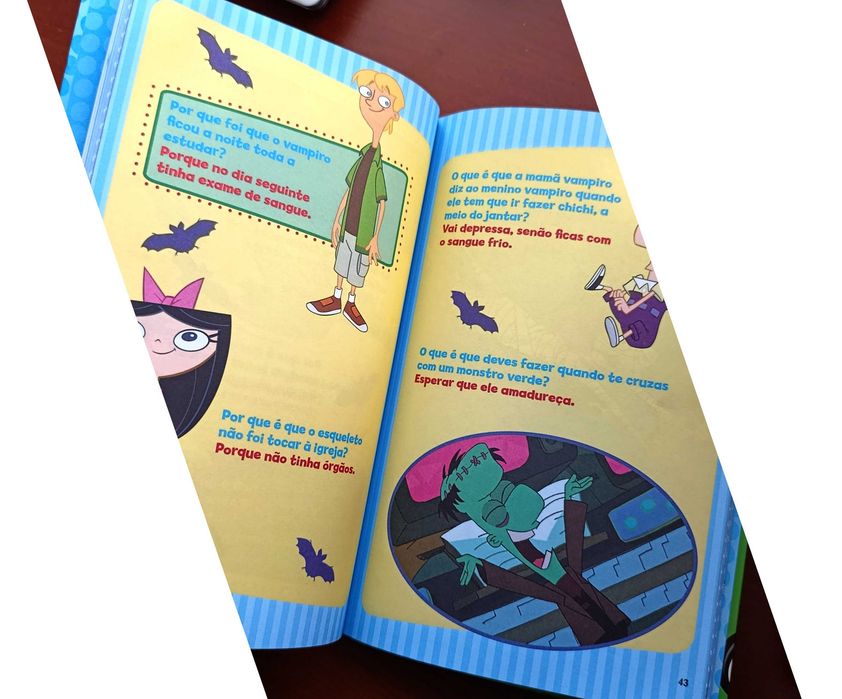 Phineas & Ferb Para Rir às Gargalhadas - portes incluídos