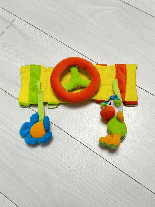 Мʼяка іграшка на візочок «Руль», Canpol Babies, стан дуже гарний.