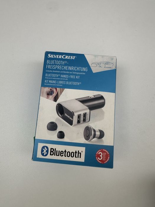 Zestaw słuchawkowy douszny Bluetooth z portami USB Silvercrest