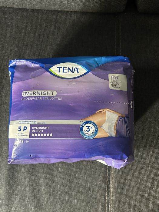 Pieluchomajtki Tena (13sztuk) + 20 sztuk pieluchomajtek-rozmiar M/L