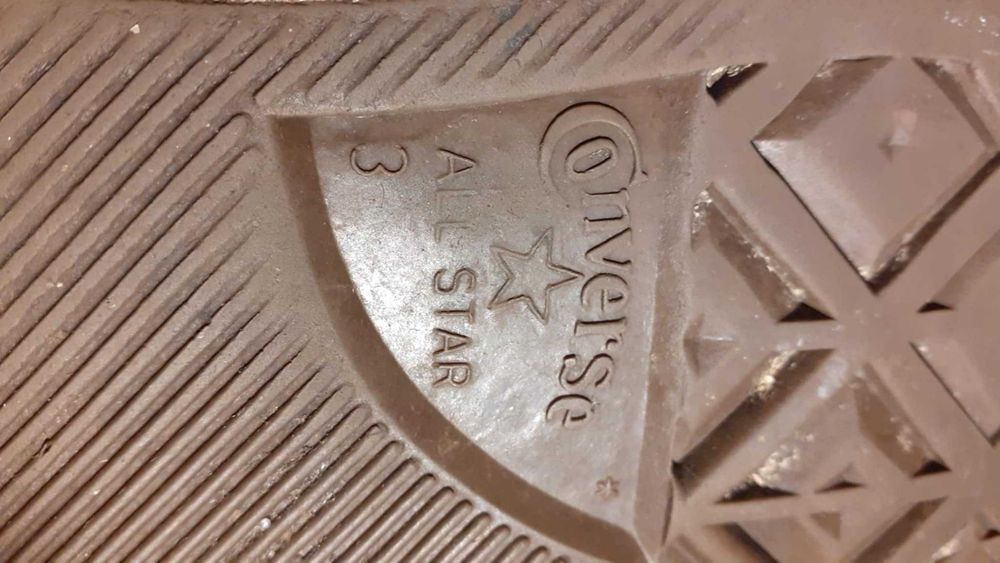 Oryginalne wysokie trampki Converse- Skórzane