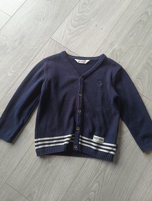 Sweterek granatowy 98 Cocodrillo