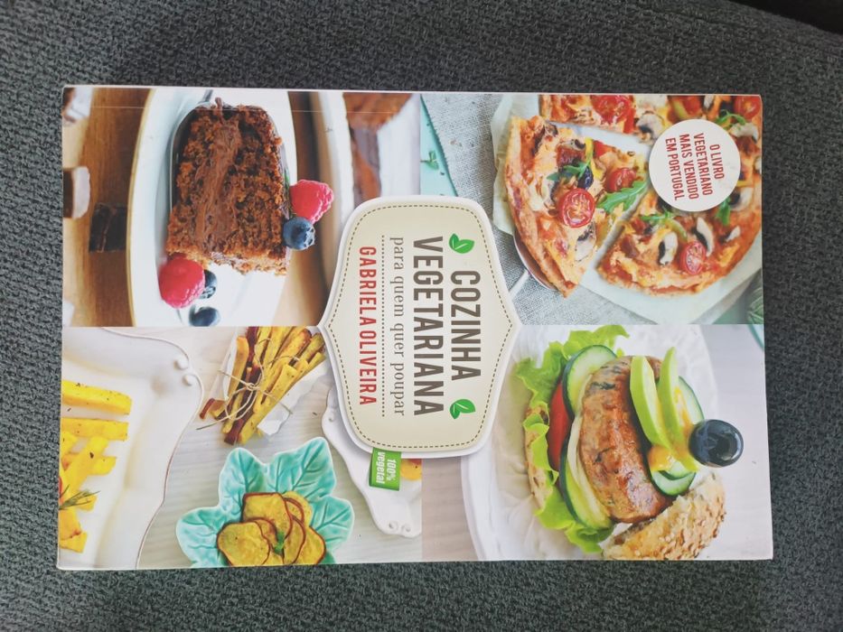 Vendo Livros cozinha vegetariana (Gabriela Oliveira)