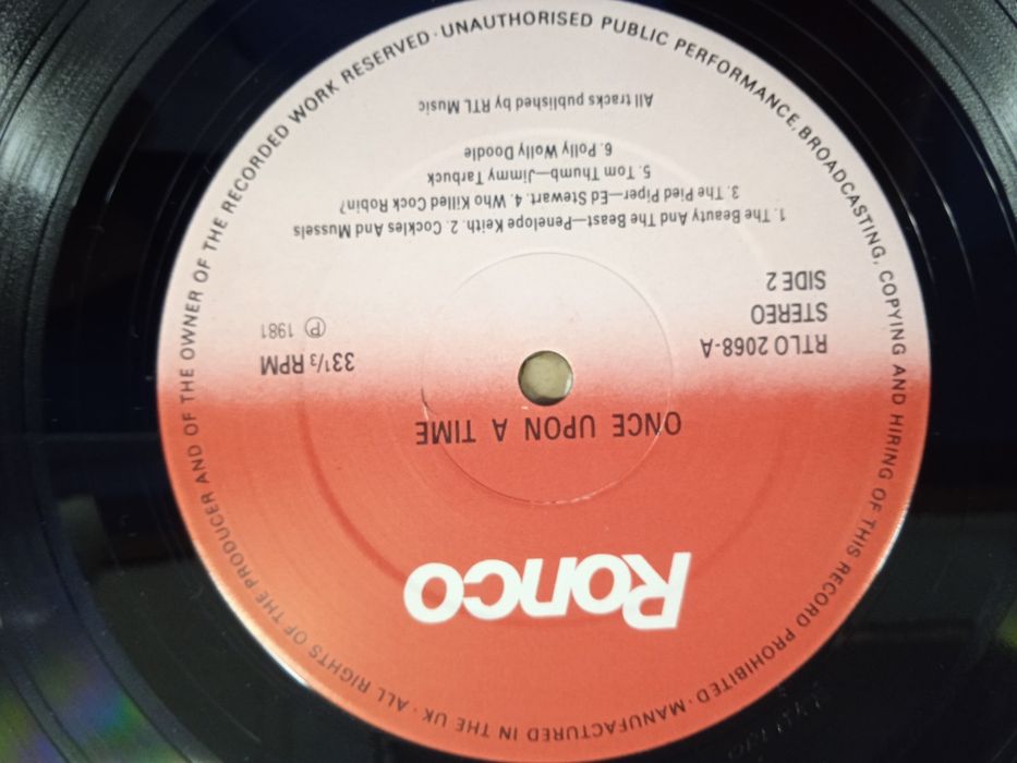 Ronco - Once Upon A Time winyl