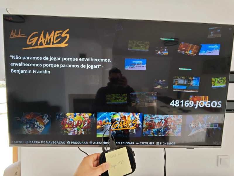 2 comandos + emuelec 4.7 (78 consolas + 48206 jogos)