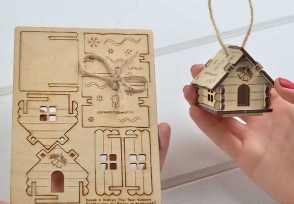 Лазерна різка - фанери, двп, хдф, акрилу, тканини, шкіри, картону.