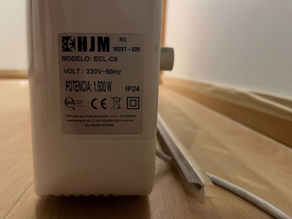 Emissor Térmico HJM ECL-C9 – 1500W