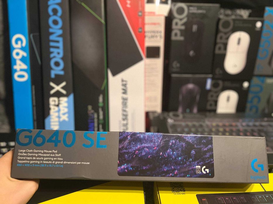 Коврик Logitech G640 SE Gaming Mouse Pad 10TH Control ANNIVERSARY