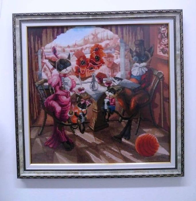 катрина нитками семейный завтрак